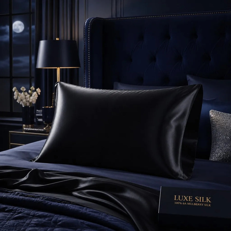 Moonlit Silk Pillowcase — 22-Momme