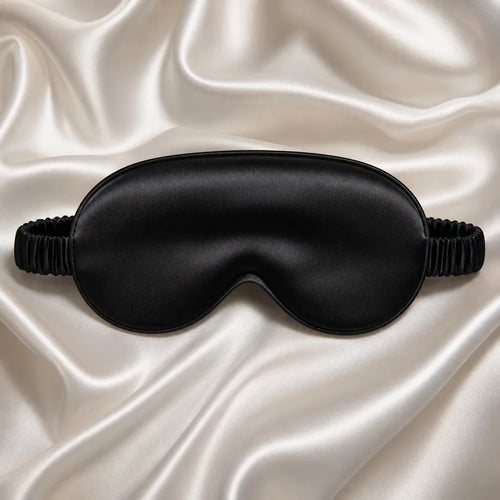 Moonlit Rest Premium 6A Mulberry Silk Sleep Mask - Clean Studio Hero Shot