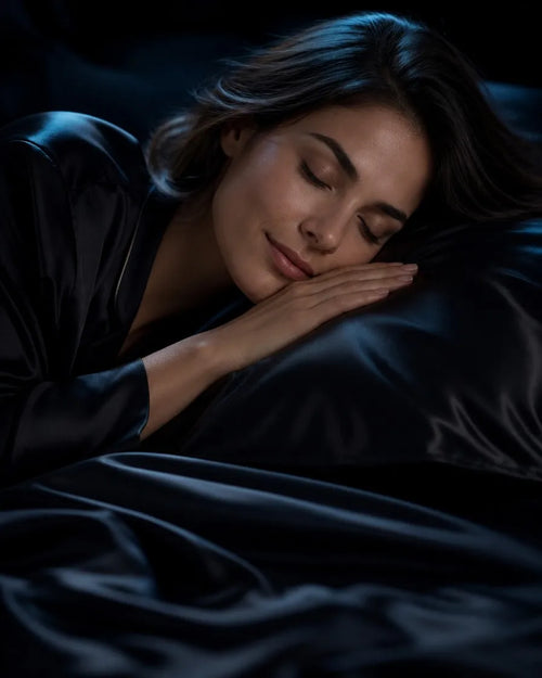 The Moonlit Silk Pillowcase | 100% 6A Mulberry Silk