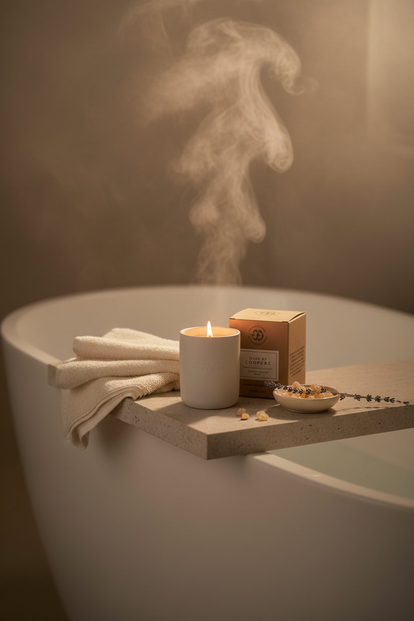 Sleepy Head candle bath ritual image