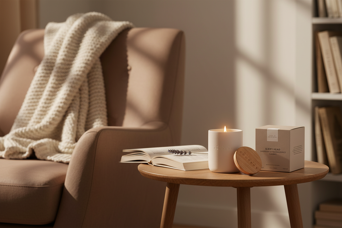 Sleepy Head candle reading nook image